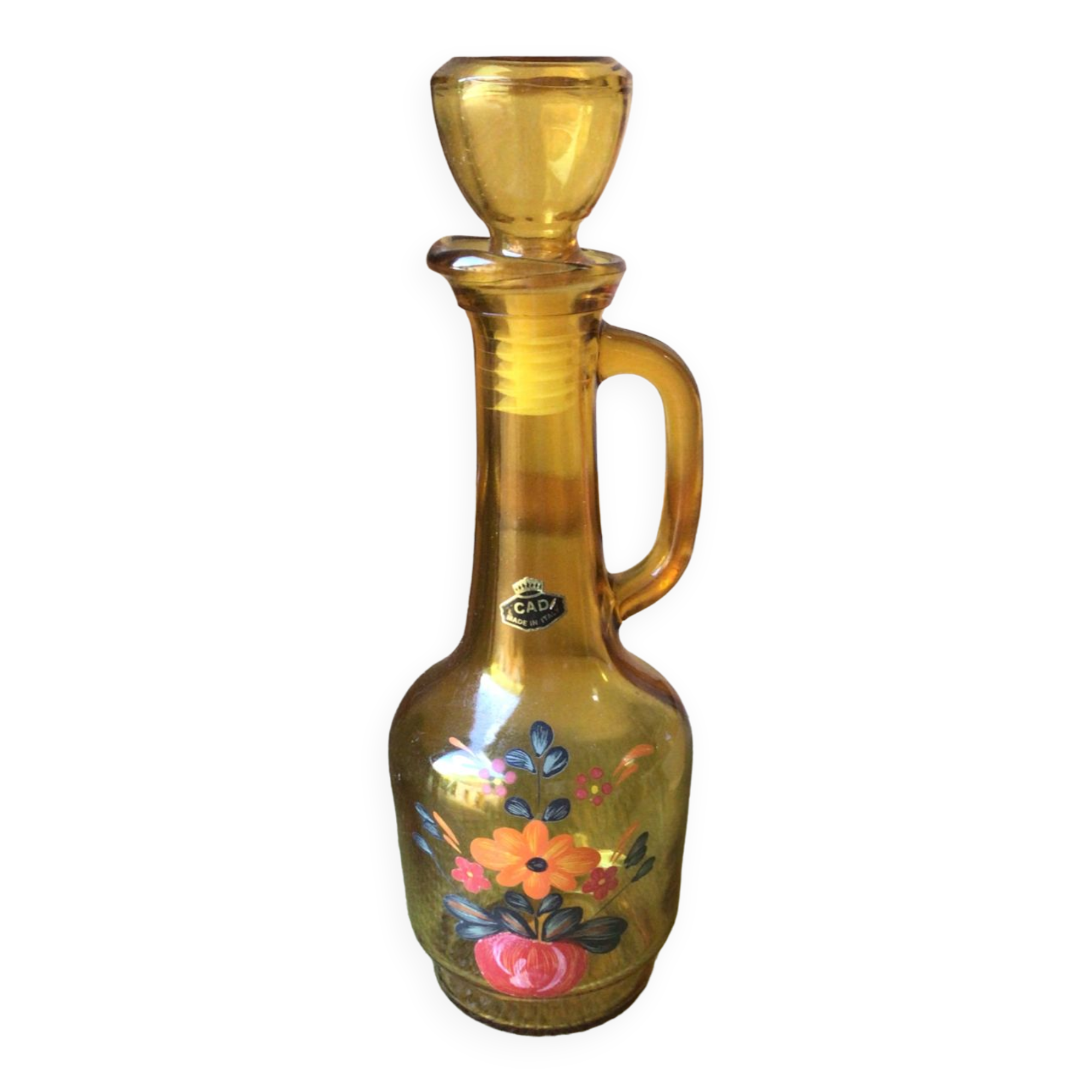 Amber Italian carafe