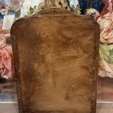 large Napoleon III period mirror in gilded wood circa 1880
