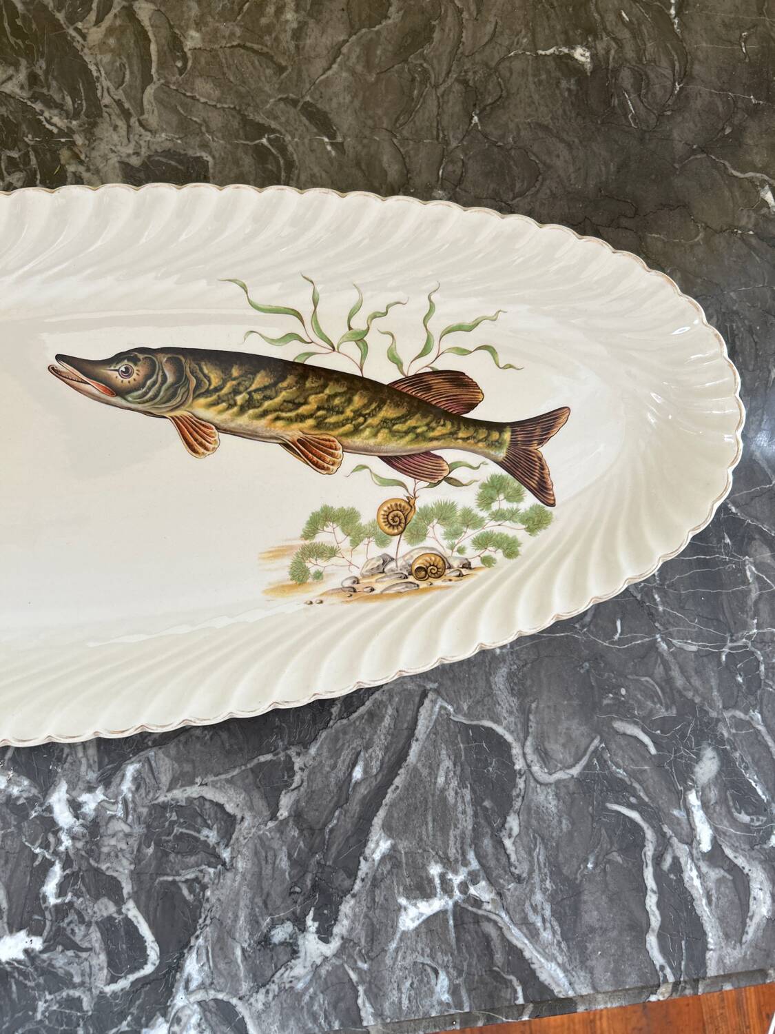 Fish dish Luneville Badonviller