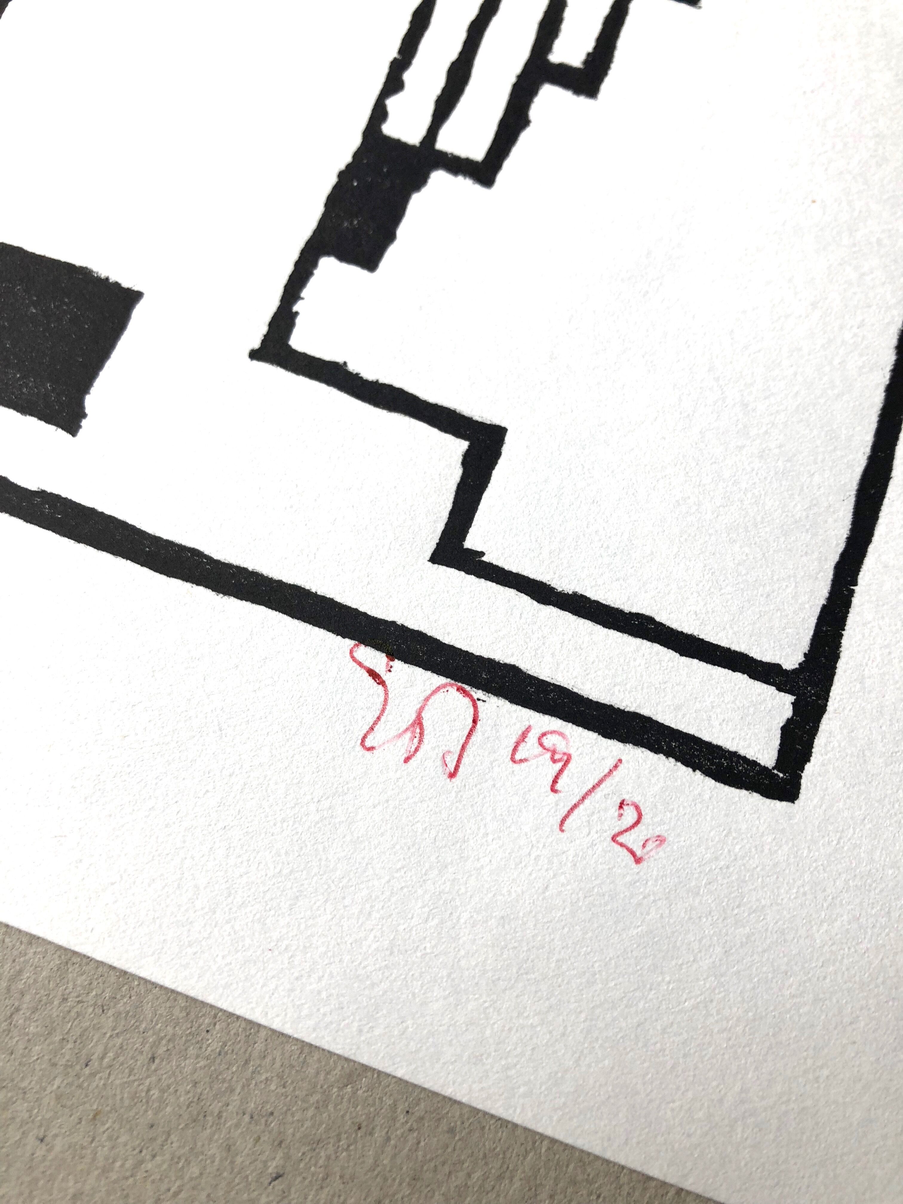 Erich Buchholz: Woodcut 1920