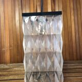 Old plexi + black bakelite pendant lamp 70s vintage