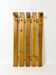 Vintage wall coat rack in solid pine