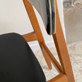 Chic vintage pair of Scandinavian chairs