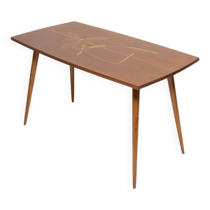 Table basse antique milieu
