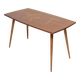 Antique mid-century coffee table, vintage, hand-painted beech wood, Germany, 1960s.