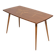 Antique mid-century coffee table, vintage, hand-painted beech wood, Germany, 1960s.