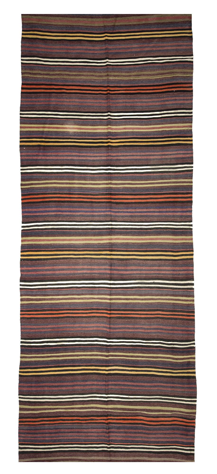 Turkish Kilim, 381x147 cm, Myk-912
