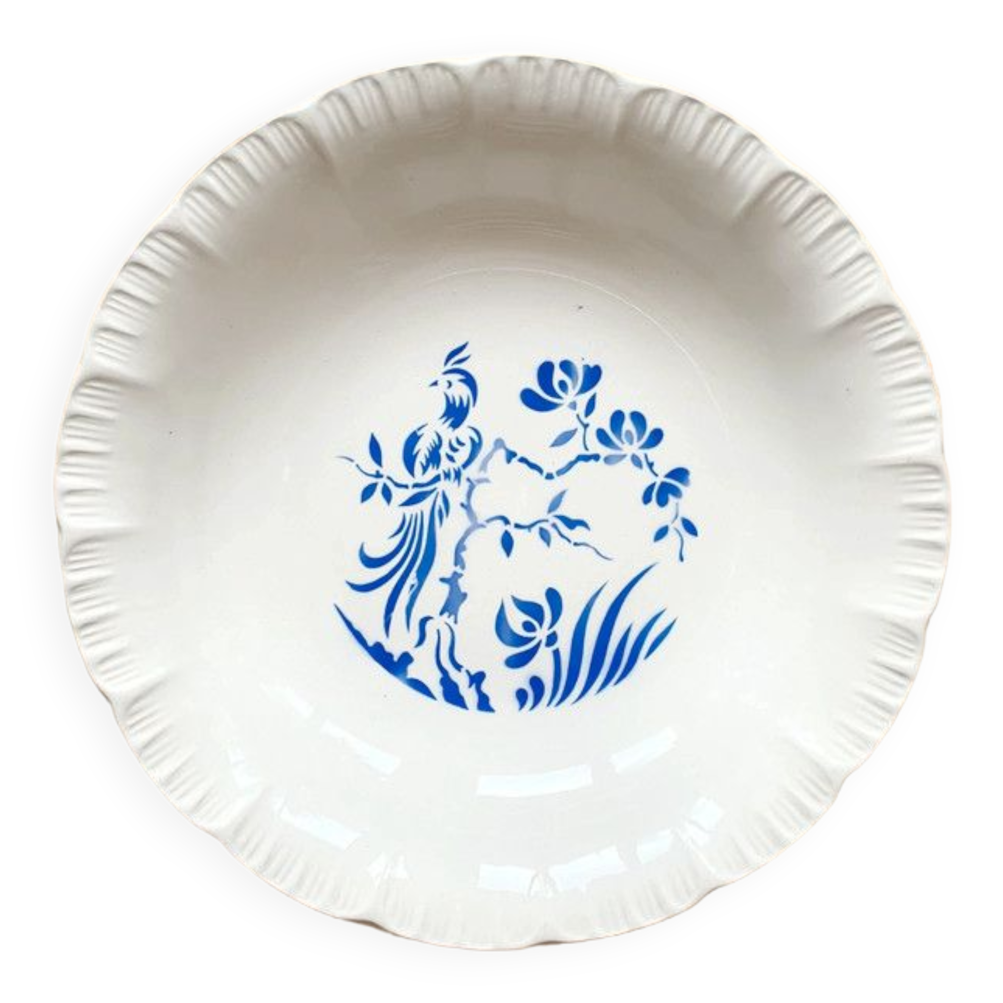 Hollow dish Digoin Sarreguemines