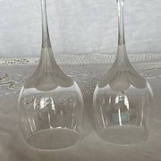 Set of 4 vintage Sèvres Primavera crystal stemware