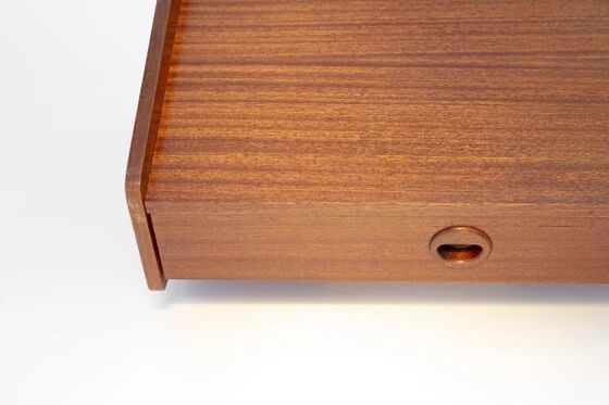 Teak wall shelf bedside - Denmark 1960s