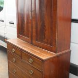 Mahogany bookcase