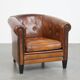 Sheepskin Leather Club Chair
