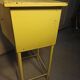 Meuble atelier métallique industriel une porte jaune