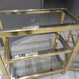 Hollywood Regency serving table years 1970