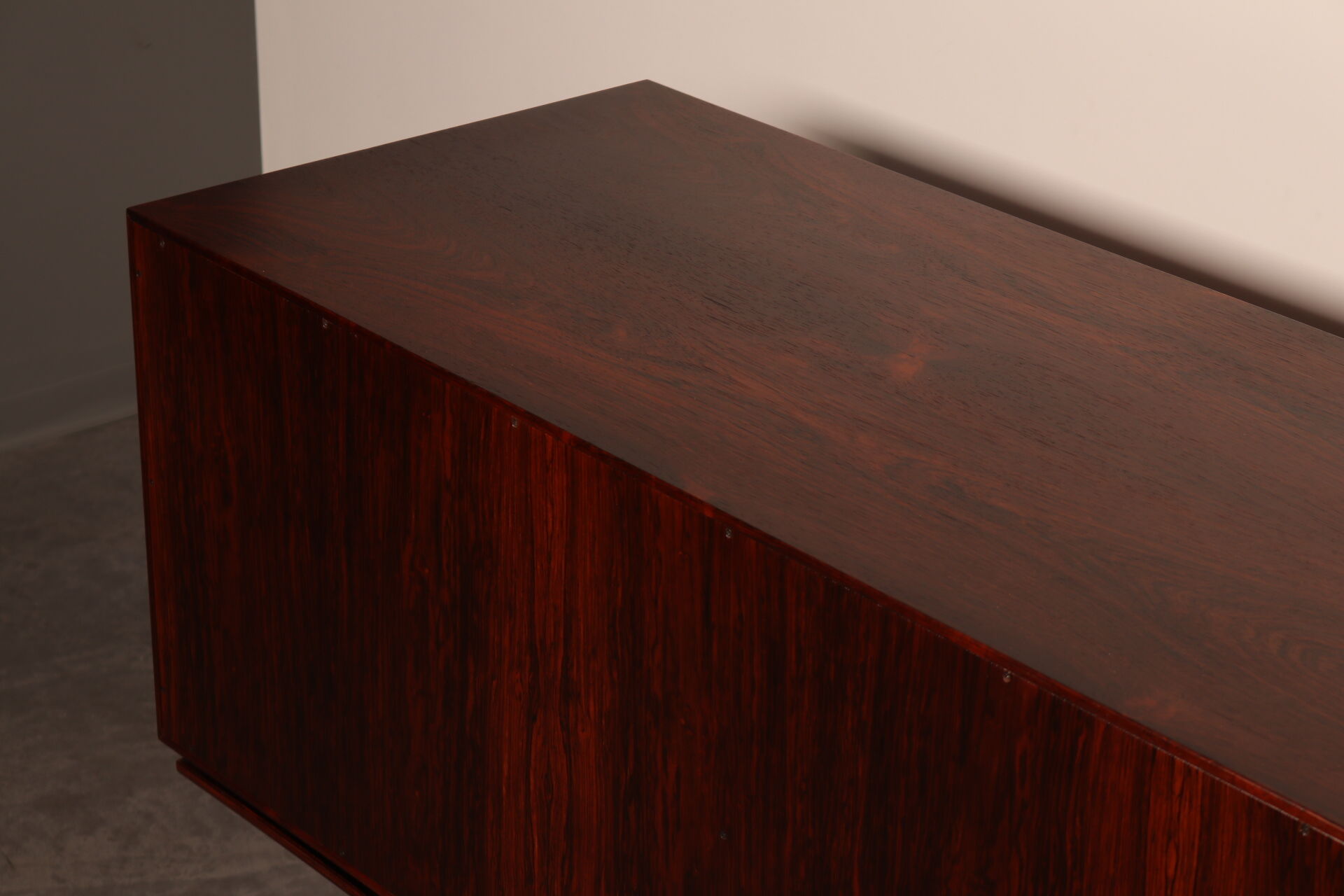 Sideboard in rio-rosewood by Gianfranco Frattini for Bernini - Italy - 1960's