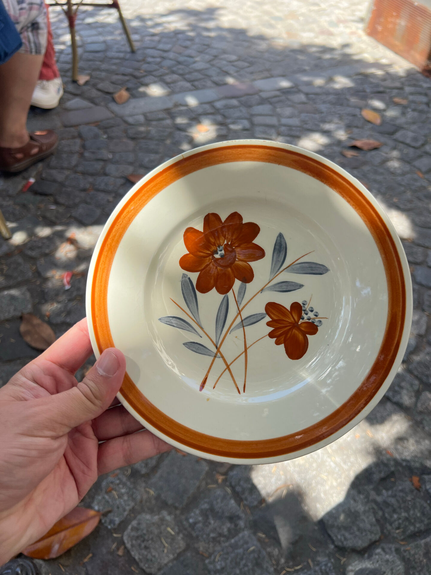 Gien - 6 dessert plates