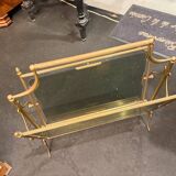 Brass magazine rack