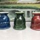 3 egg cups anduze vase