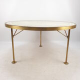 Table basse en mosaïque par Berthold Müller, années 1950