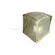 Lampe cube en verre vintage Iviken par Ikea