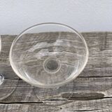 4 blown glasses / antique cups