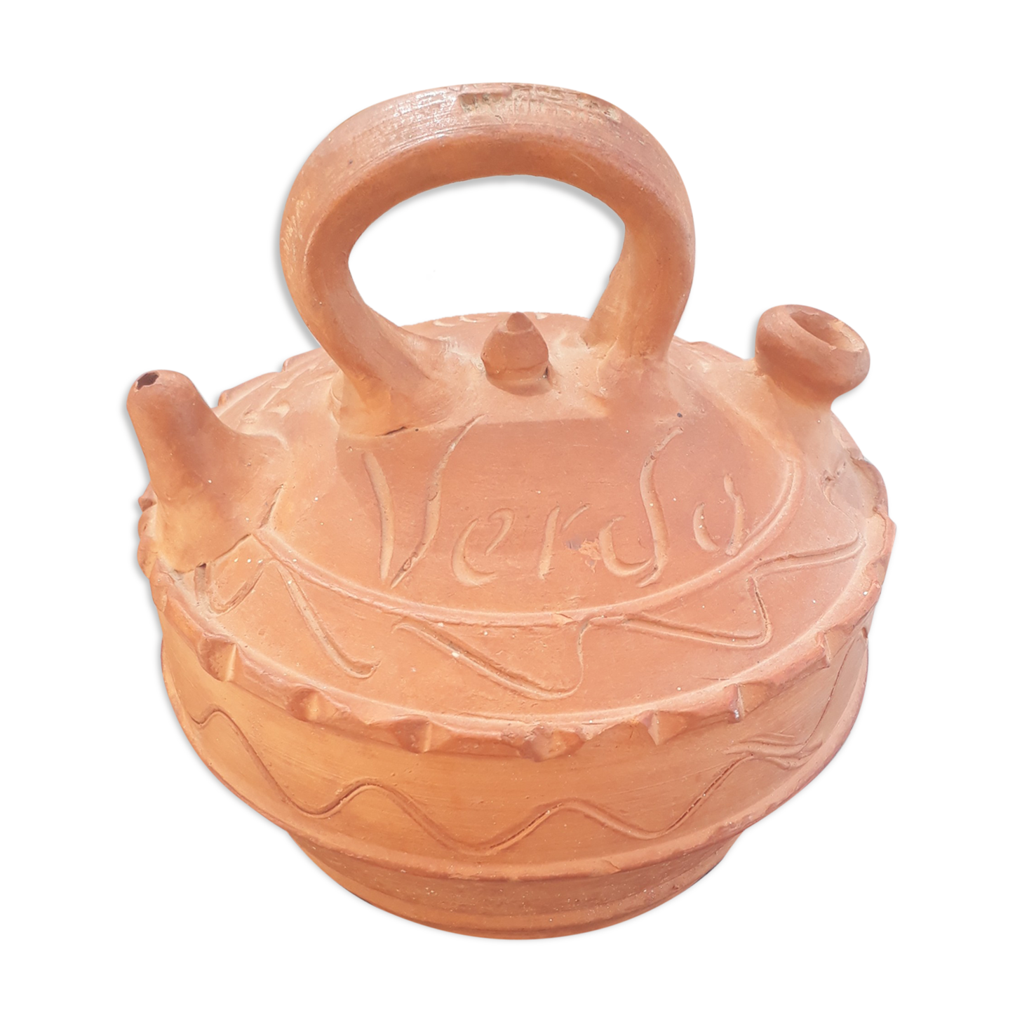 Ancient terracotta jug, Ramon José Verdu, Portugal