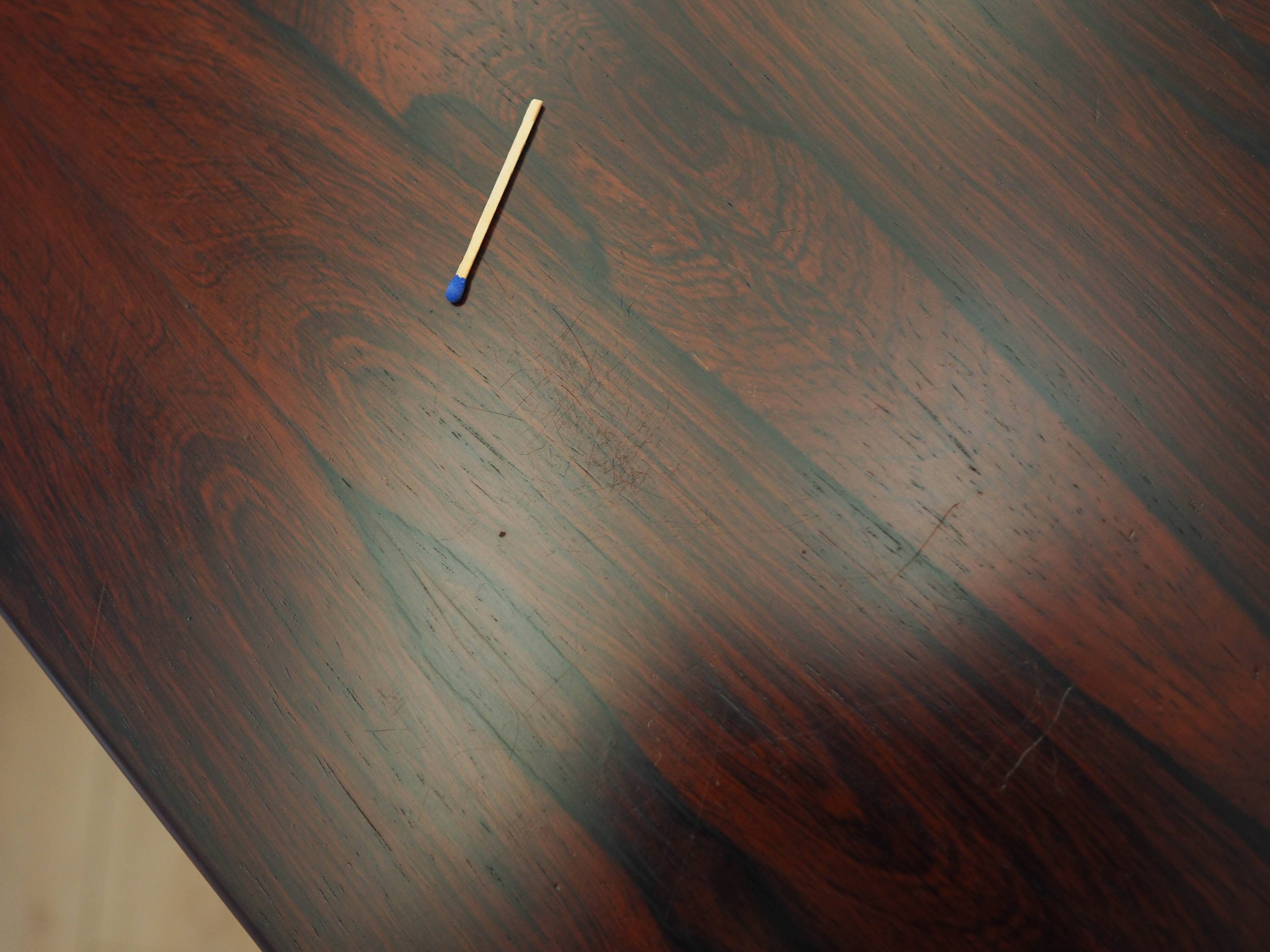 Rosewood desk, Danish design, 1970s, manufactured by Omann Jun