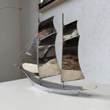 Stainless steel boat from the 1980s.