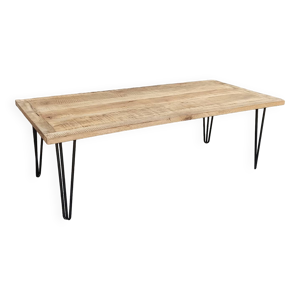 Table basse en bois avec - pieds