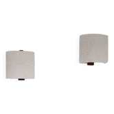 2 Scandinavian design wall lights from the 60s