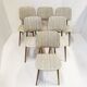 Suite de 6 chaises vintage 1950