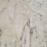Marble and cast iron restaurant bistro table