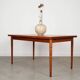 Table extensible en teck, Danemark années 1970