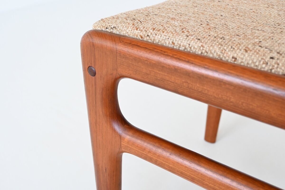 Set de 6 chaises Johannes Andersen Danemark 1960