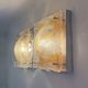 Vintage Murano glass abstract wall sconces from Mazzega, Italy, 1960, set of 2