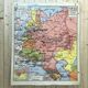 USSR and Finland, Map N°34 and 34bis by Vidal-Lablache, Librairie Armand Colin