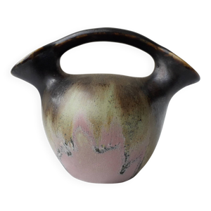 vase en grès Méténier