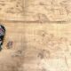Very large farmhouse table in solid oak, 1950s – L300 cm