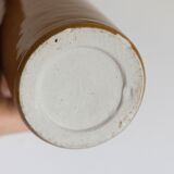 Enamelled stoneware bottle