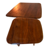 Oak wood coffee table