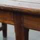 Grande table à manger ancienne en chêne anglais du début du XIXe siècle