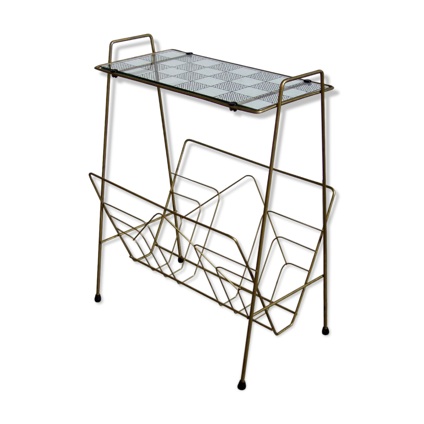 Vintage magazine holder