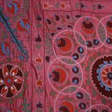 Hand knotted rug, vintage Turkish rug 245x299 cm