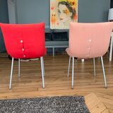 Lot de 2 chaises Cinna, modèle câlin
