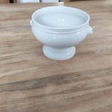 Pillivuyt soup tureen in porcelain – Lion head design