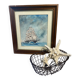 Framed old marine watercolor