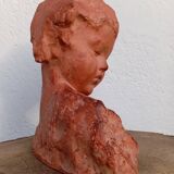 Terracotta bust Amedeo Gennarelli