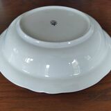 Deep dish "Fine street lamp" KG Lunéville