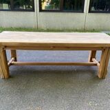 19th century solid oak farmhouse table 240cm