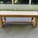 19th century solid oak farmhouse table 240cm
